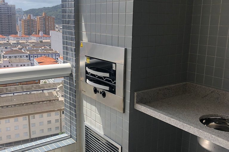 Apartamento no Boqueirão, Perto Praia com Piscina