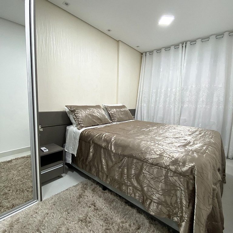 1 bedroom apartment in Boqueirão, Near Praia