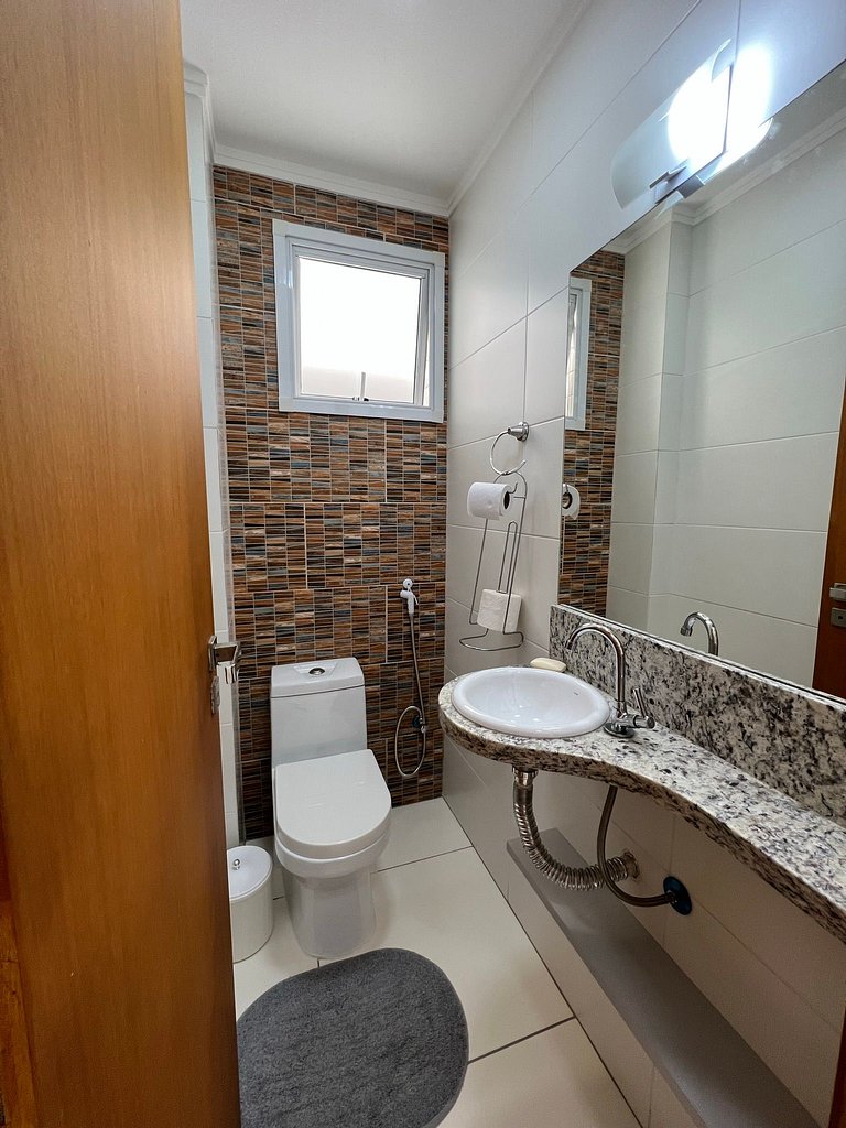 Apartamento de 1 dormitorio, Praia Grande Barbacoa