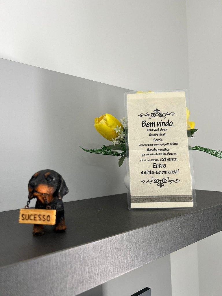 Apto Charmoso com Sacada Gourmet na melhor Praia