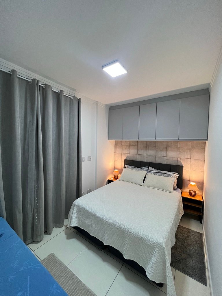 Apartamento de 1 dormitorio, Praia Grande Barbacoa