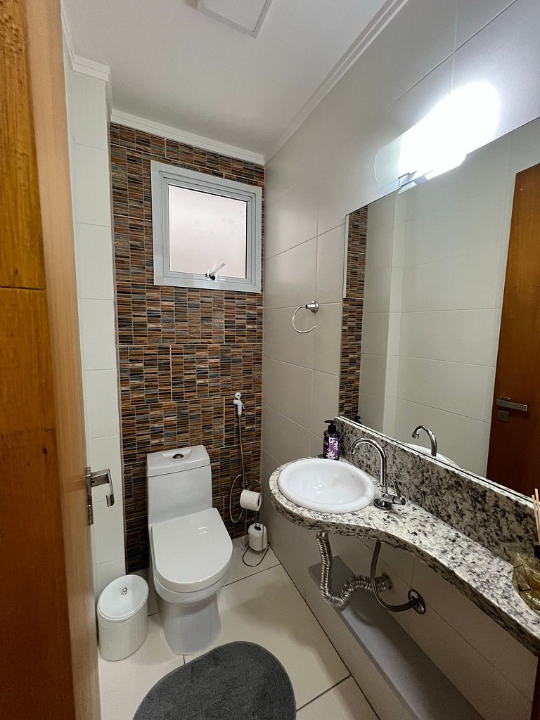 Apartamento de 1 dormitorio, Praia Grande Barbacoa