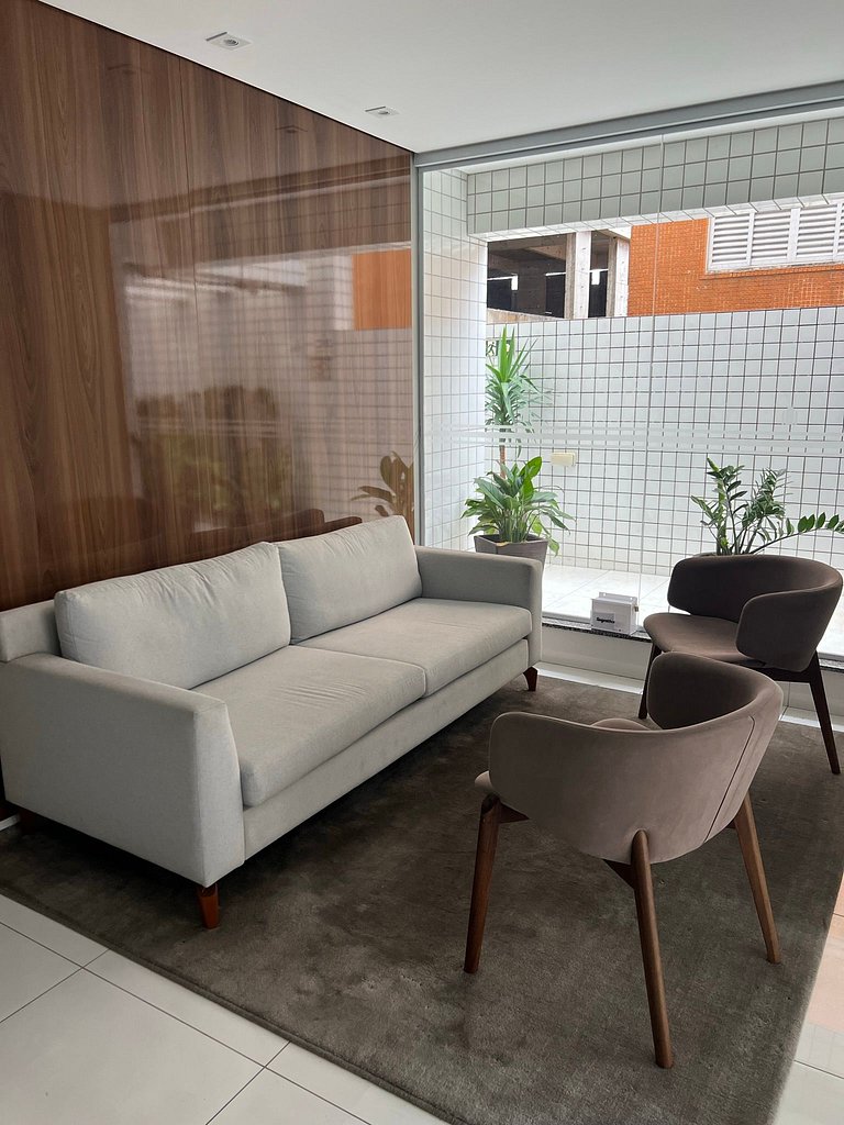 Apartamento de 1 dormitorio, Praia Grande Barbacoa