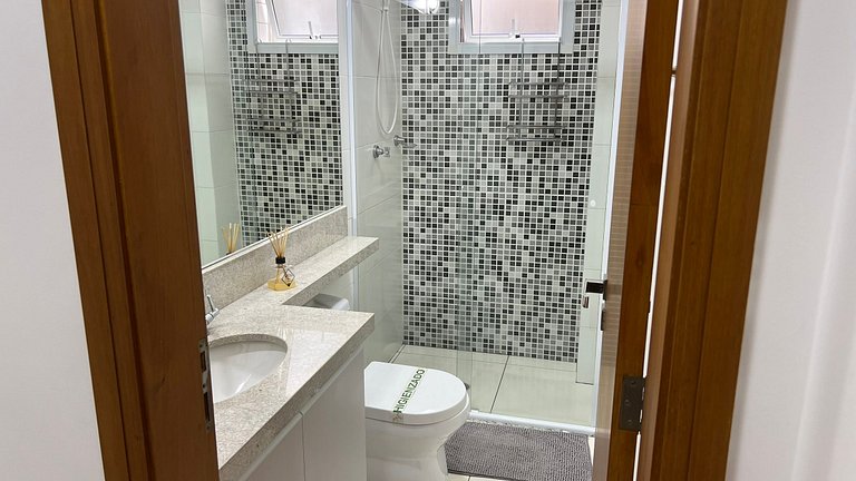 Apartamento de 1 dormitorio, Praia Grande Barbacoa