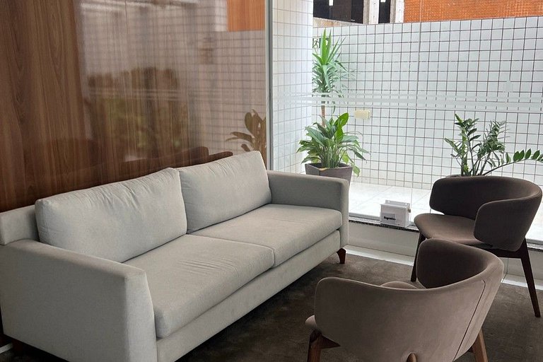 Apartamento de 1 dormitorio, Praia Grande Barbacoa