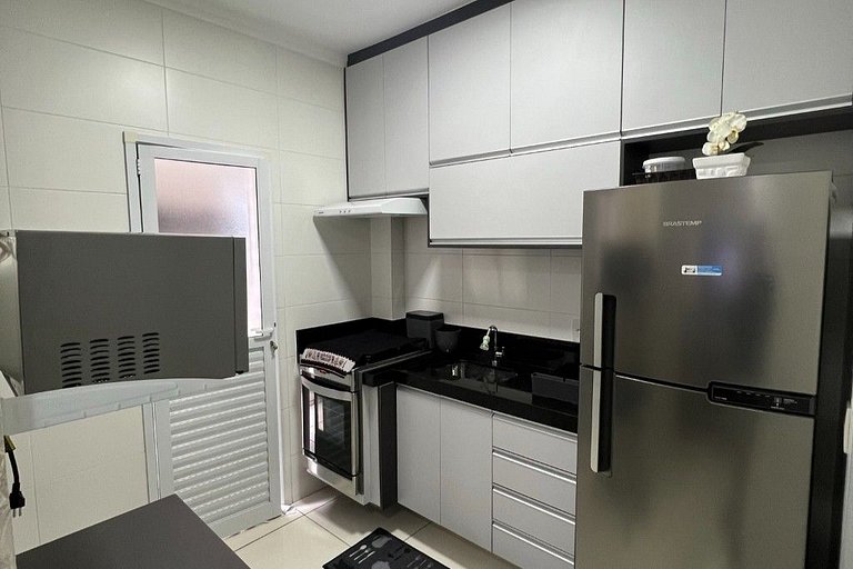 Apartamento de 1 dormitorio, Praia Grande Barbacoa